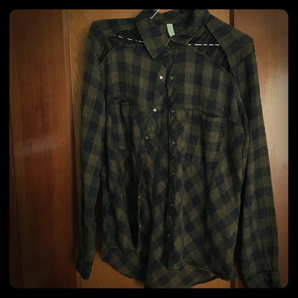 Free People Flannel - Picture 1 of 3